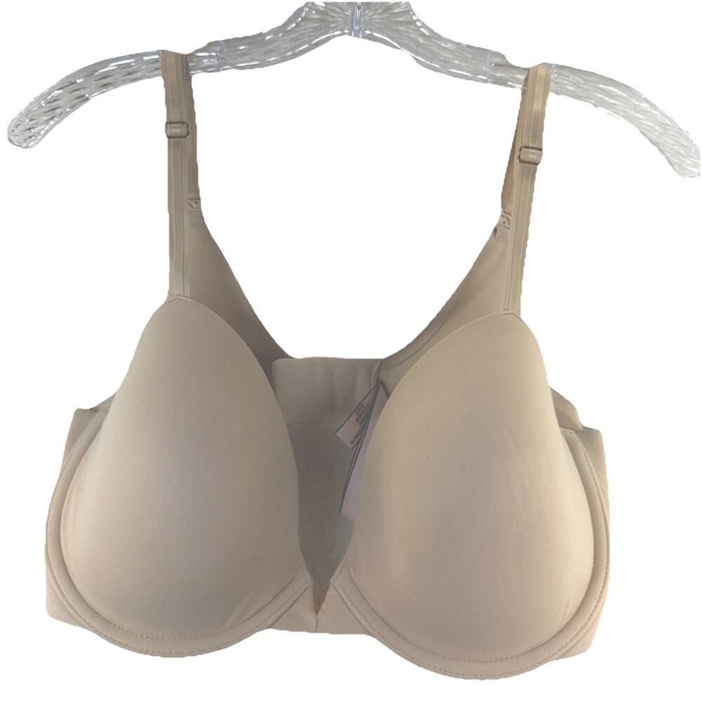 Victoria's Secret VS Nude Beige 36D Body By Victoria Lightly Lined Demi Bra VS